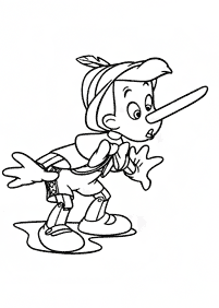 Pinocchio Malvorlagen - Seite 13