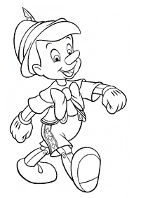 Pinocchio Malvorlagen - Seite 16