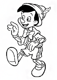 Pinocchio Malvorlagen - Seite 17