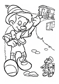 Pinocchio Malvorlagen - Seite 19