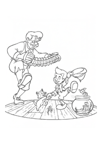 Pinocchio Malvorlagen - Seite 2