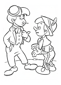 Pinocchio Malvorlagen - Seite 24