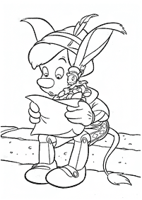 Pinocchio Malvorlagen - Seite 42