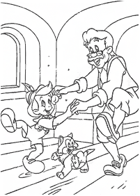 Pinocchio Malvorlagen - Seite 58
