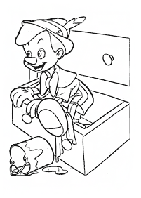 Pinocchio Malvorlagen - Seite 60