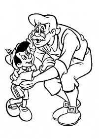 Pinocchio Malvorlagen - Seite 9