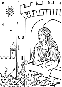 Prinzessin Malvorlagen - Seite 29