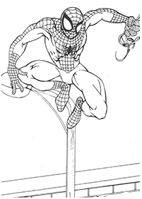 Spiderman Malvorlagen - Seite 73