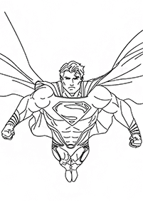 superman malvorlagen