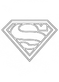 Superman Malvorlagen - Seite 4