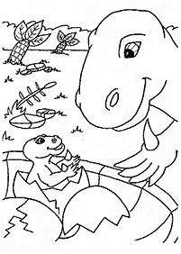 Dinosaurier Malvorlagen - Seite 34