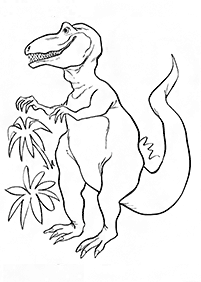 Dinosaurier Malvorlagen - Seite 35
