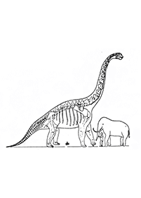 Dinosaurier Malvorlagen - Seite 45