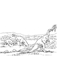 Dinosaurier Malvorlagen - Seite 57