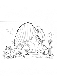 Dinosaurier Malvorlagen - Seite 67