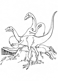 Dinosaurier Malvorlagen - Seite 77