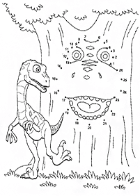 Dinosaurier Malvorlagen - Seite 78