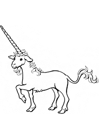 Einhorn Malvorlagen - Seite 19