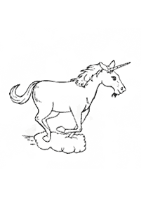 Einhorn Malvorlagen - Seite 91