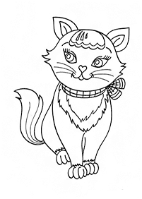 Katzen Malvorlagen - Seite 34