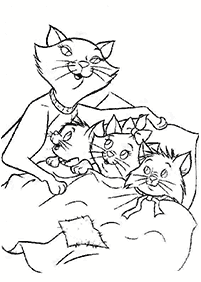 Katzen Malvorlagen - Seite 44