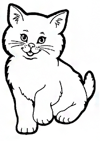 Katzen Malvorlagen - Seite 90