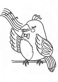 Vögel Malvorlagen - Seite 44