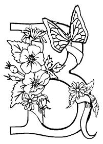 Páginas para colorear de mariposas - página 60