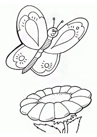 Páginas para colorear de mariposas - página 63