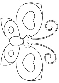 Páginas para colorear de mariposas - página 64