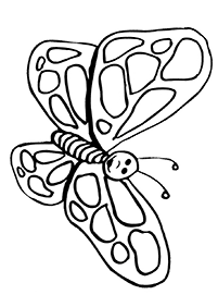 Páginas para colorear de mariposas - página 67