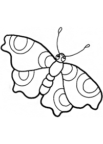 Páginas para colorear de mariposas - página 73