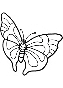 Páginas para colorear de mariposas - página 77