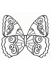 Páginas para colorear de mariposas - página 88