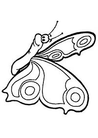 Páginas para colorear de mariposas - página 99