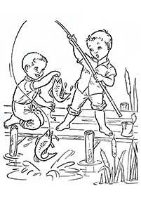 Páginas para colorear de peces - página 112