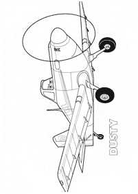 Páginas de aviones para colorear – Página 15