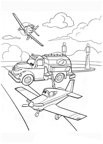 Páginas de aviones para colorear – Página 19