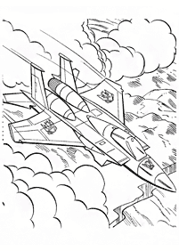 Páginas de aviones para colorear – Página 34