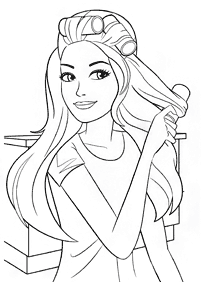 Páginas de Barbie para colorear – Página 73