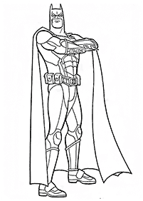Páginas para colorear de Batman – Página 10