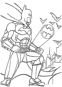 Páginas para colorear de Batman – Página 14