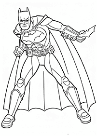 Páginas para colorear de Batman – Página 25
