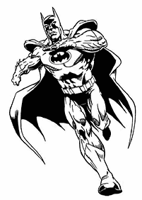 Páginas para colorear de Batman – Página 48