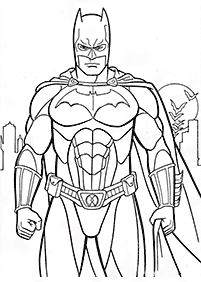 Páginas para colorear de Batman – Página 65