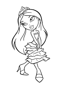 Páginas de Bratzpara colorear– página 4