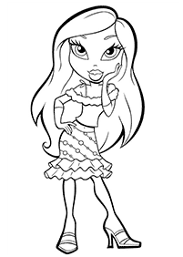 Páginas de Bratzpara colorear– página 44