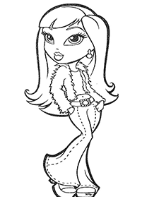 Páginas de Bratzpara colorear– página 45