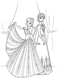 Páginas de Frozen para colorear– página 79