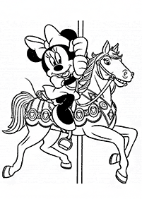 Páginas de Minnie Mouse para colorear – página 13